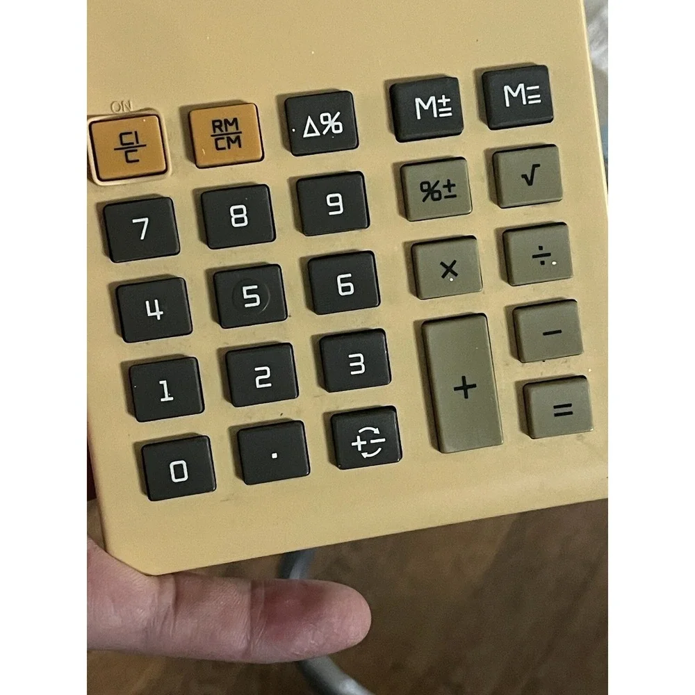 Vintage Canon KS-81 Electronic Calculator